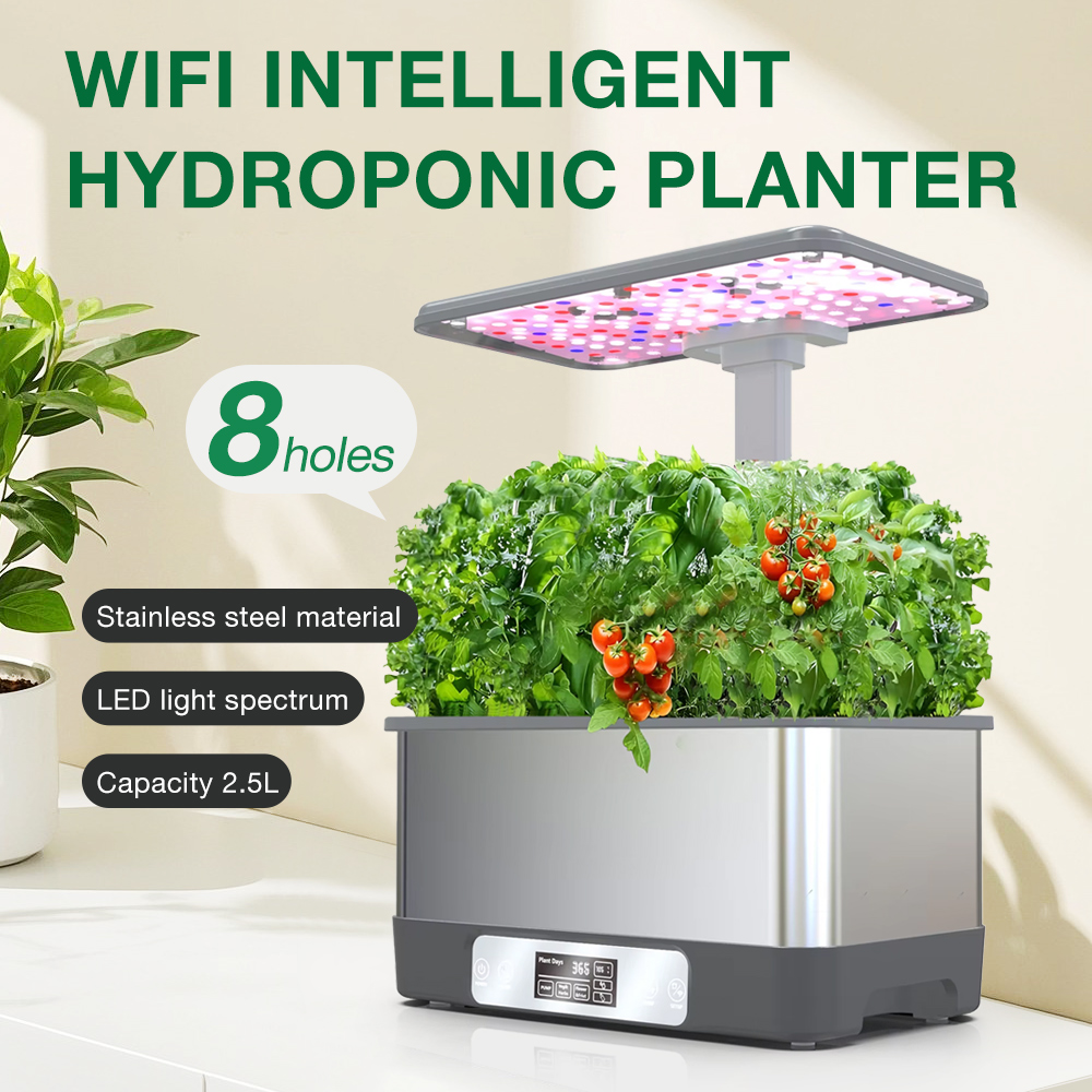 스마트 와이파이(WiFi) 기능이 있는 수경 재배 화분 - Hydroponic Grow Pod 리뷰 및 가격