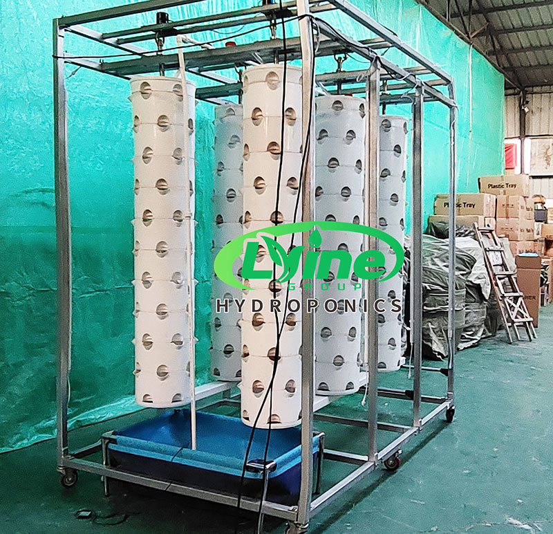 스마트 행잉 컬럼 수경 재배 회전 타워 성장 타워 농업 - Hydroponic Tower 리뷰 및 가격