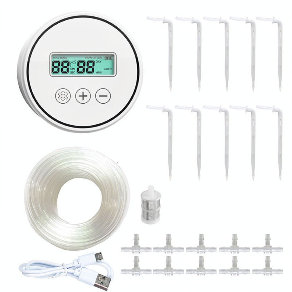 자동 점적 관수 장치, 스마트 타이머, 실내 식물용,  - Indoor Garden Kit 리뷰 및 가격