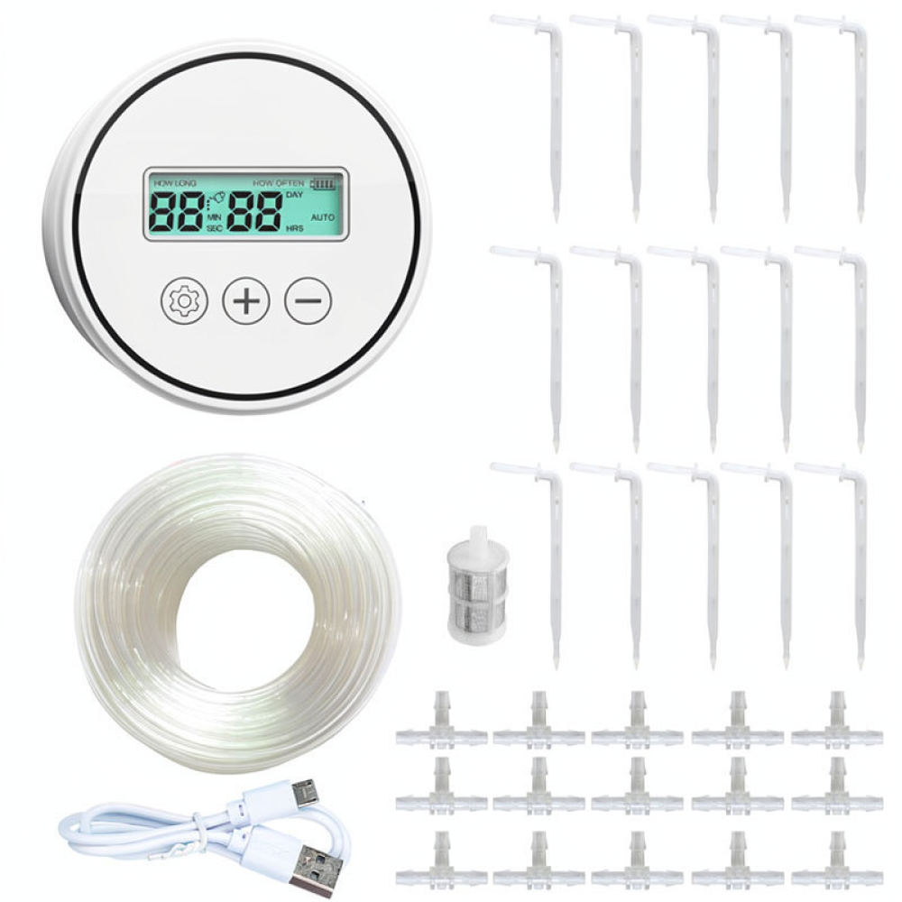 자동 점적 관수 장치, 스마트 타이머, 실내 식물용,  - Indoor Garden Kit 리뷰 및 가격