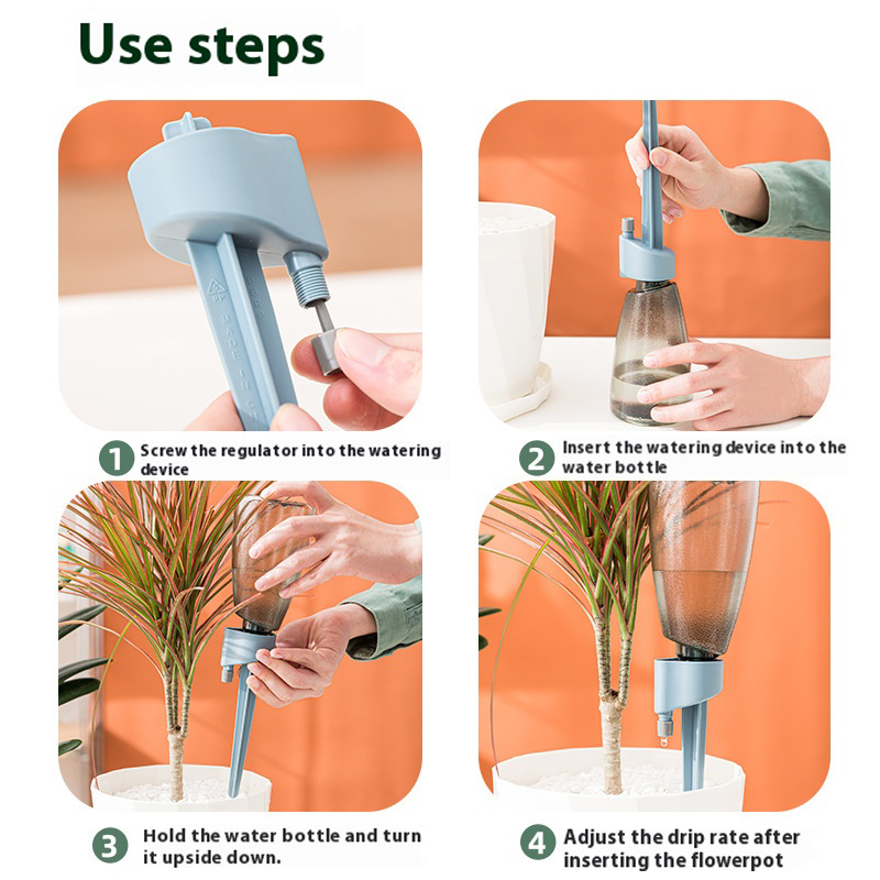 새로운 자동 꽃 급수 장치 정원 조절 가능한 속도 떨어 - Smart Garden Kit 리뷰 및 가격