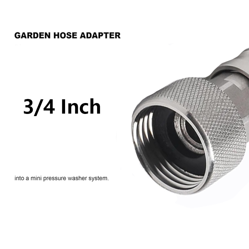 정원 호스-고압 세척기 어댑터 3/4 GHT-1/4 퀵 - Smart Garden Kit 리뷰 및 가격