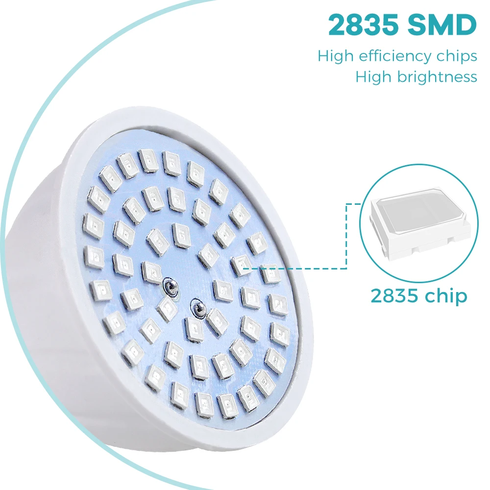 성장등 E27 풀 스펙트럼 LED 식물 전구 GU10  - Plant Grow Light Full Spectrum 리뷰 및 가격