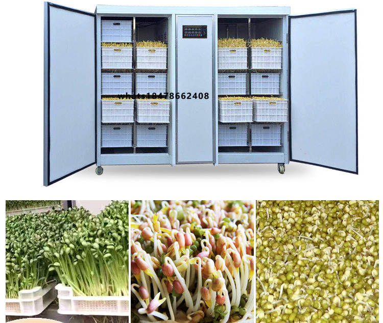 지능형 다중 새싹 재배 기계 자동 급수 400KG 용량 - Automatic Watering 리뷰 및 가격