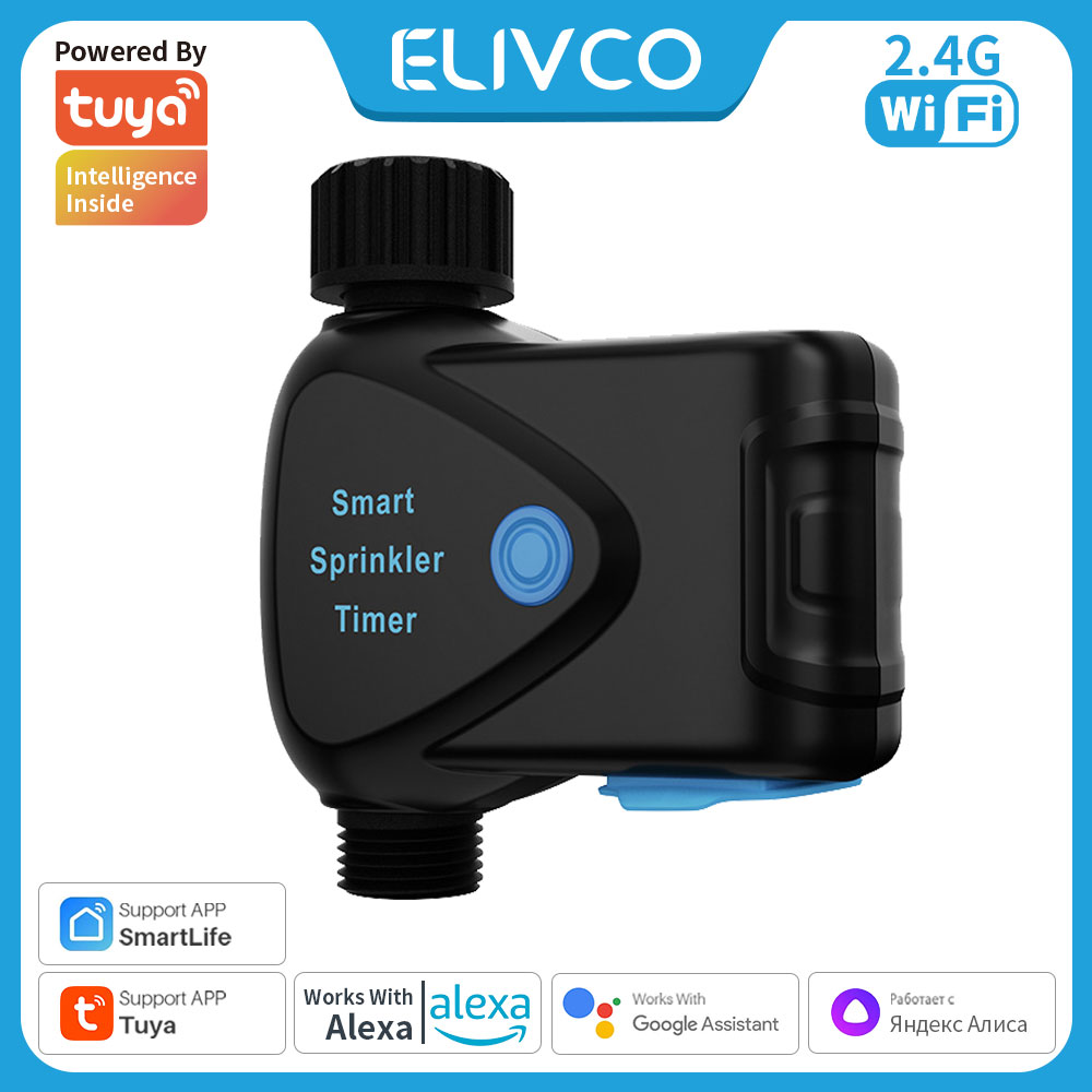 Tuya WiFi 스마트 워터 디바이스 내장형 계량기, - Smart Garden System 리뷰 및 가격