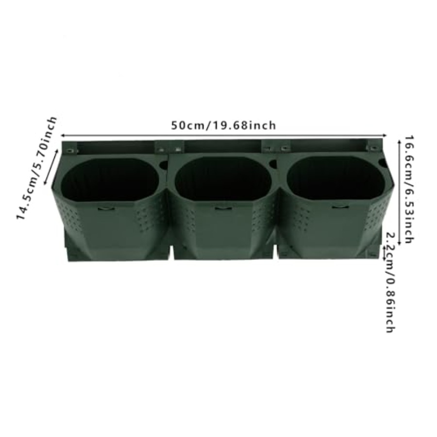 36슬롯 자가 급수 벽걸이형 화분(실내/실외용), 밀리 - Self Watering Planter 리뷰 및 가격