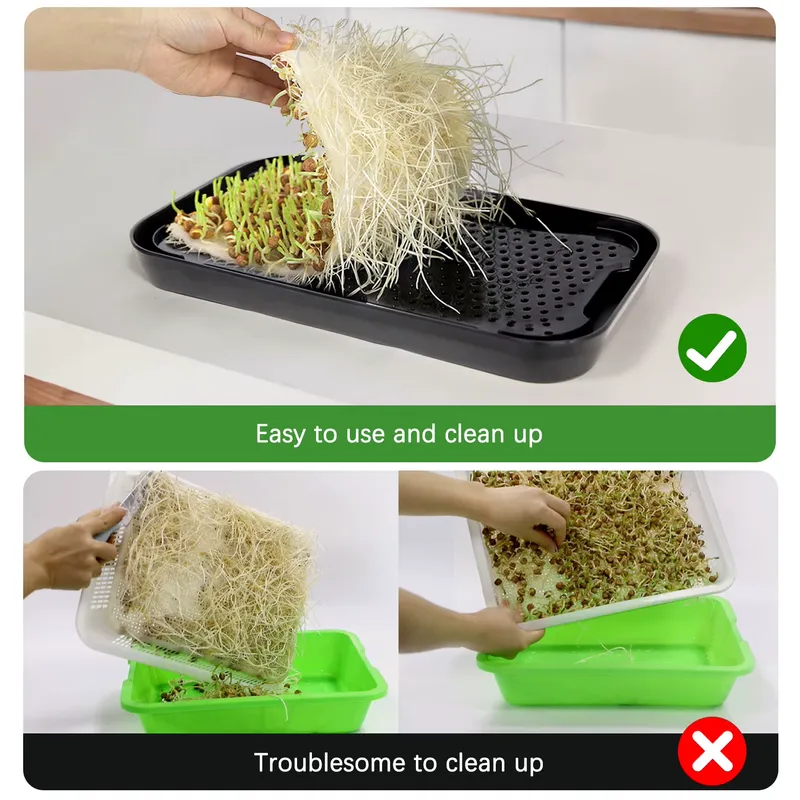 수경재배 트레이 실내 마이크로그린 씨앗 새싹 재배 시스 - Indoor Garden Kit 리뷰 및 가격