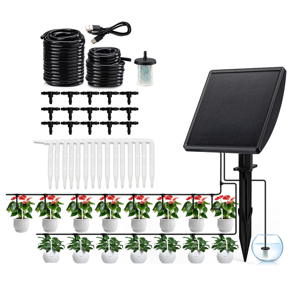 태양광 자동 드립 관수 펌프 스마트 급수 시스템 - 정 - Smart Pot 리뷰 및 가격