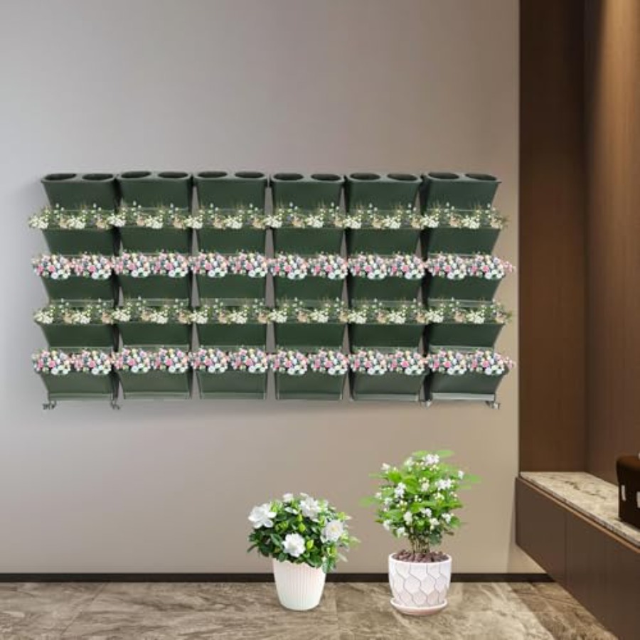 발코니 및 정원용 수직 벽걸이 화분, 내구성 있는 원단 - Self Watering Planter 리뷰 및 가격