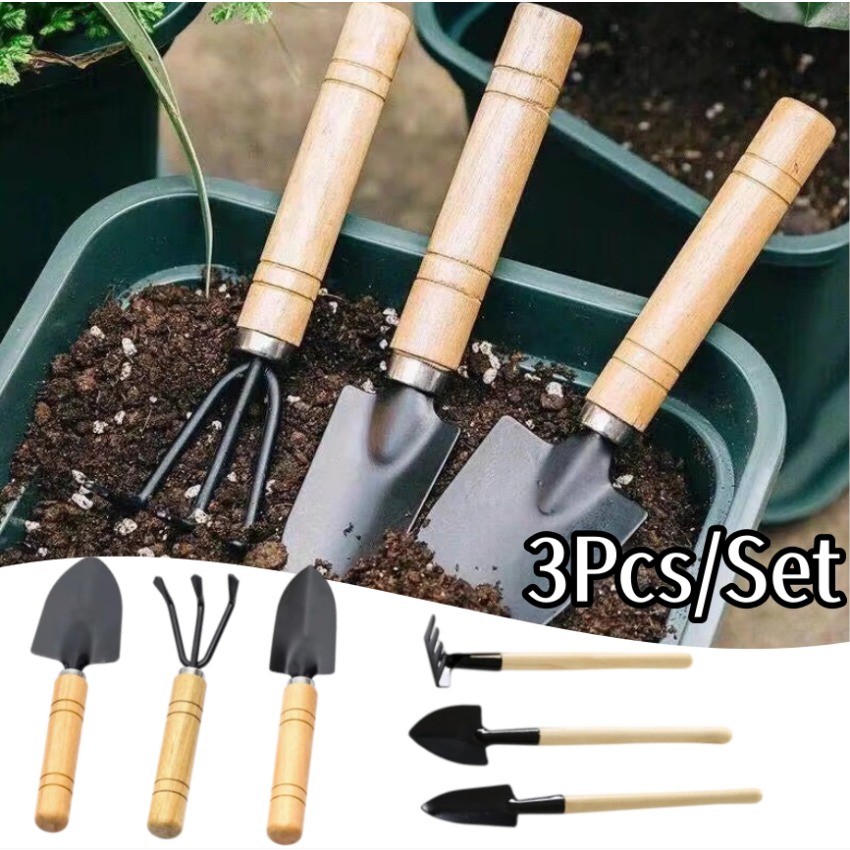3개/세트 미니 정원 가꾸기 도구 세트, 휴대용 갈퀴, - Indoor Garden Kit 리뷰 및 가격