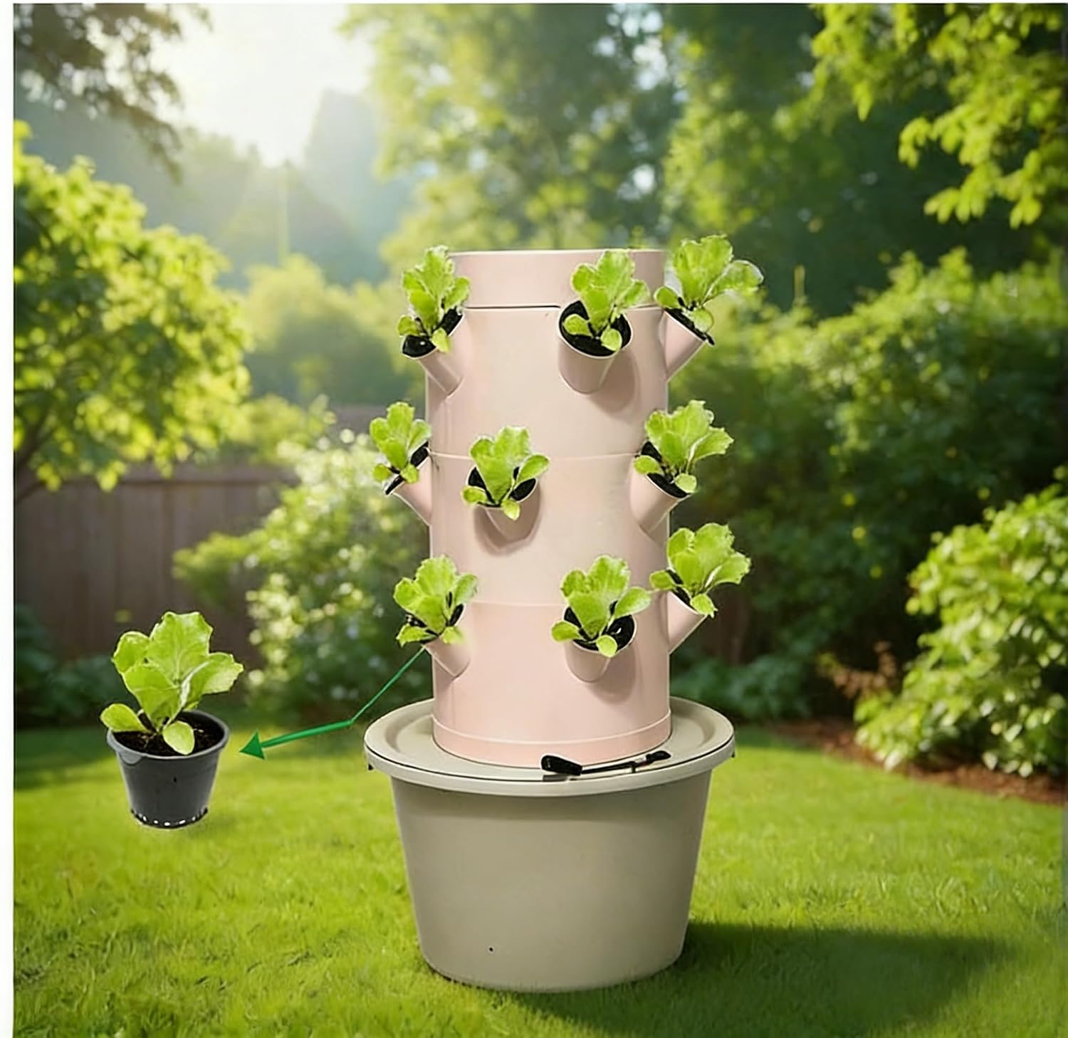 수직 수경 재배 시스템 3단 15구 실내 정원 키트 ( - Indoor Garden Kit 리뷰 및 가격