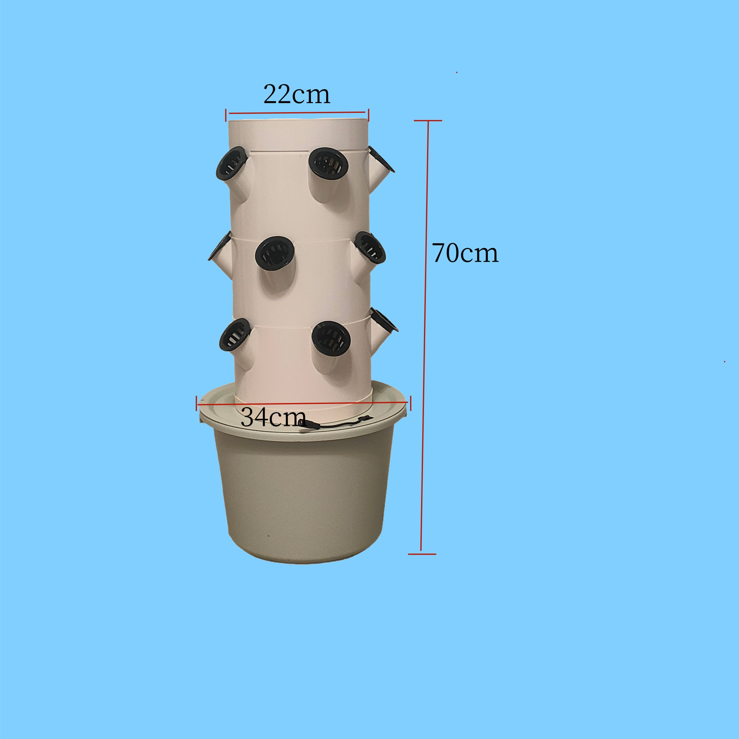 수직 수경 재배 시스템 3단 15구 실내 정원 키트 ( - Indoor Garden Kit 리뷰 및 가격