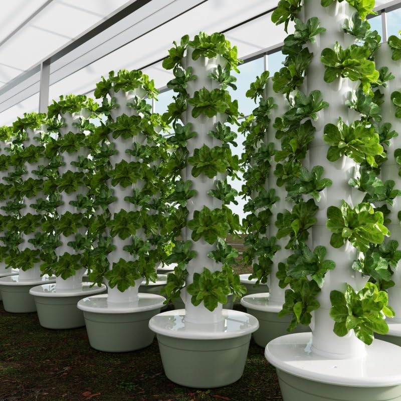 수직 수경 재배 타워 에어로포닉 타워 과일 및 채소용  - Hydroponic Tower 리뷰 및 가격