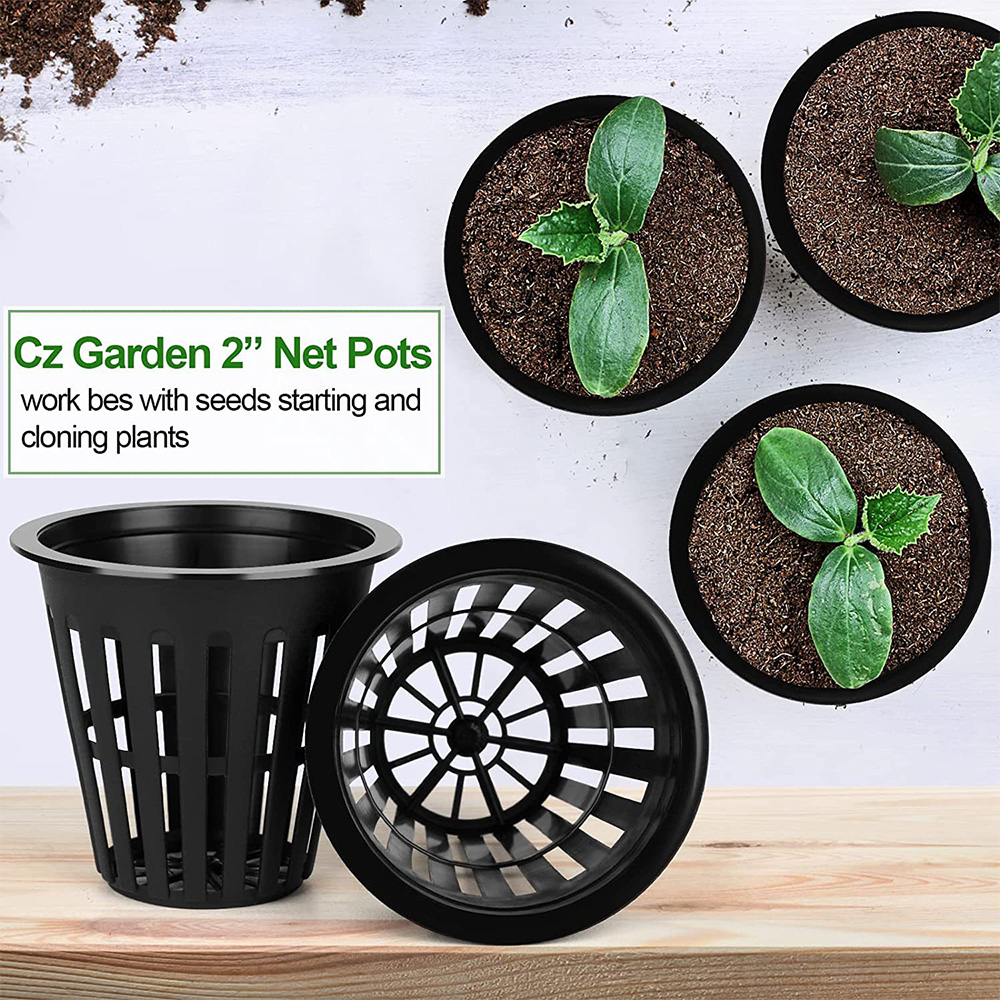 2인치 정원 묘목 화분 식물 그물 컵 자외선 차단 슬롯 - Hydroponic Grow Pod 리뷰 및 가격